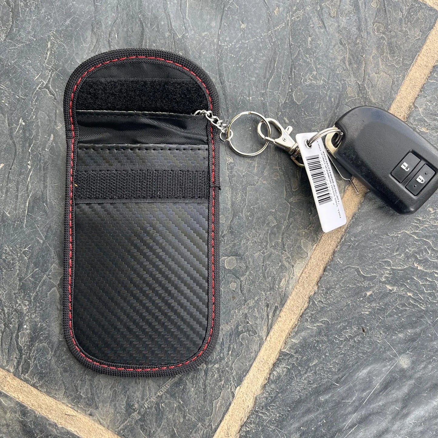 Small Faraday Box + 2 Piece Key Fob Bundle
