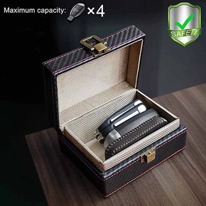 Small Faraday Box + 2 Piece Key Fob Bundle